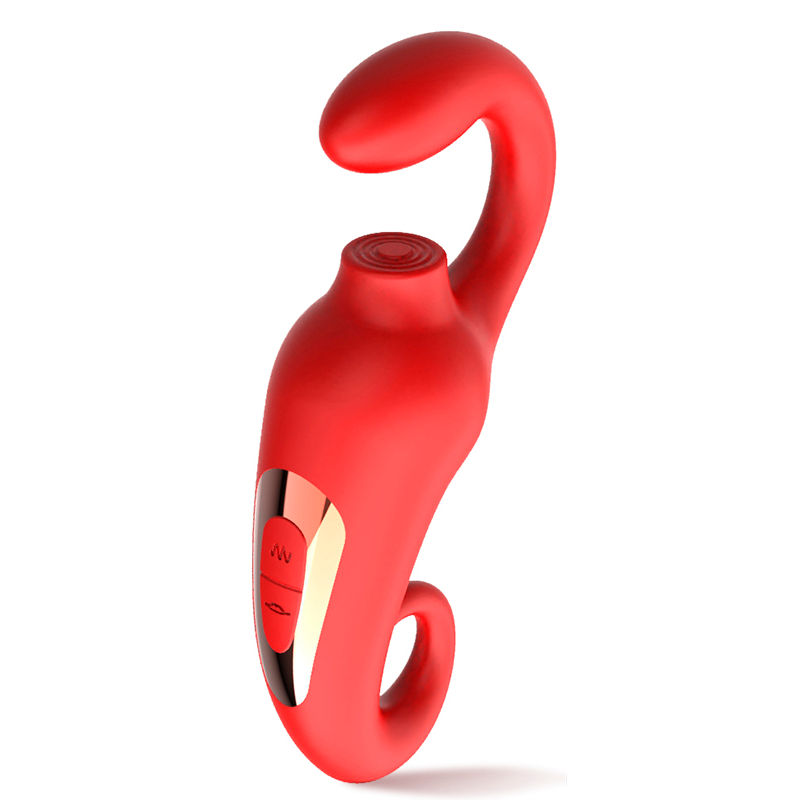 Vibrador Red Smurf Pulsating - Cake Sex Shop