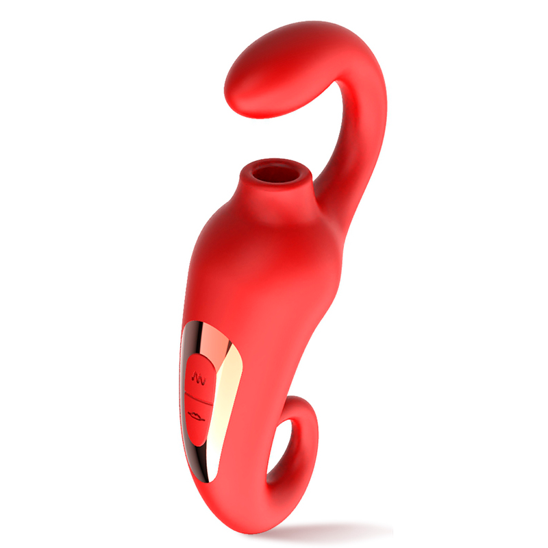 Vibrador Red Smurf Sucker - Cake Sex Shop