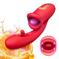 Vibrador Red Passion Orgasm - Cake Sex Shop 2 3