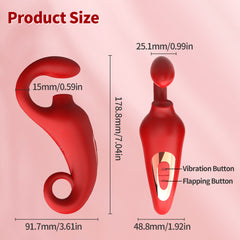 Vibrador Red Smurf Pulsating - Cake Sex Shop 2
