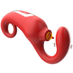 Vibrador Red Smurf Pulsating - Cake Sex Shop 2 3