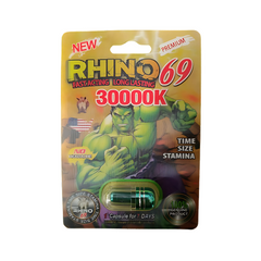 Vigorizante Rhino 30000K Hulk