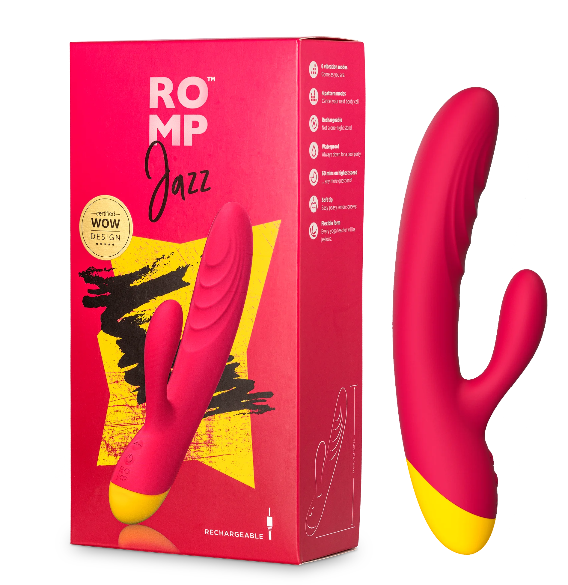 Vibrador Rabbit Jazz - Cake Sex Shop