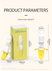 Vibrador Shrink Banana - Cake Sex Shop 2 3 4