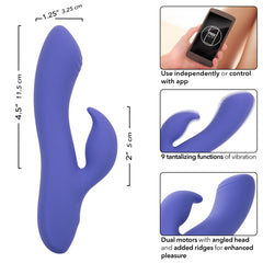 Vibrador CalExotics Connect Dual Stimulator - Cake Sex Shop 2 3 4