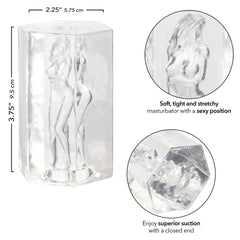 Masturbador Girls Girls Girls Crystal - Cake Sex Shop 2 3 4