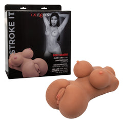 Masturbador Stroke it Body Banger -Brown - Cake Sex Shop