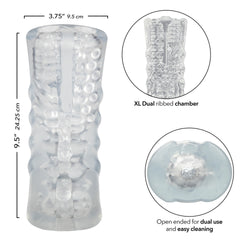 Masturbador Cyclone Dual Chamber Stroker XL - Cake Sex Shop 2 3 4