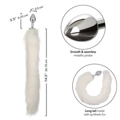 Colita Plug Tailfox - White - Cake Sex Shop 2 3