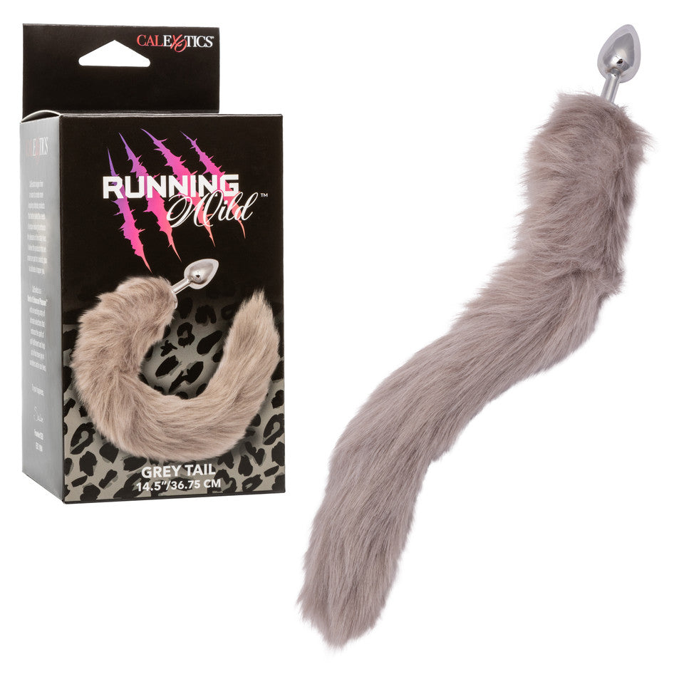 Colita Plug Tailfox - Grey - Cake Sex Shop