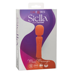 Masajeador Stella Liquid Silicone Mini Massager - Cake Sex Shop