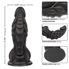 Dildo Monster Dong - The Martian 7.75" - Cake Sex Shop 2 3 4