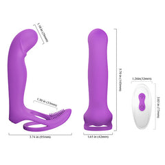 Dildo DP Lorna - 13 cm Remote - Cake Sex Shop 2 3