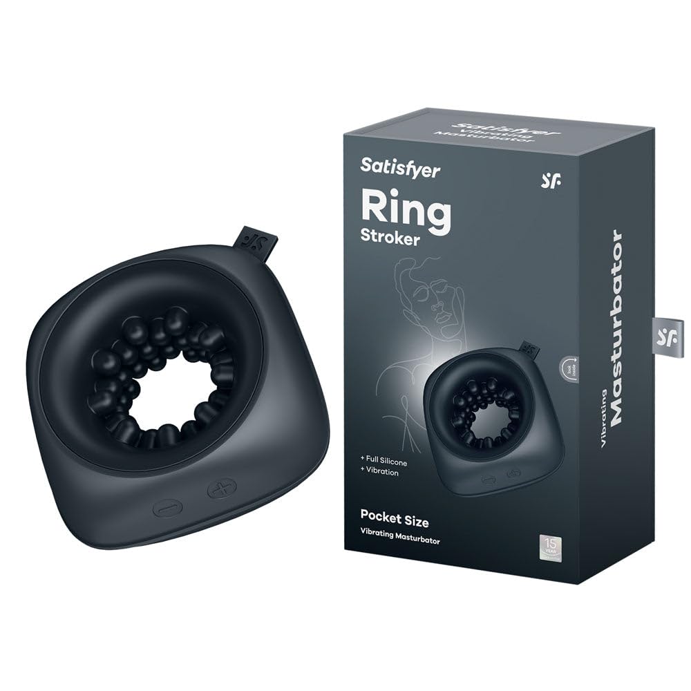 Masturbador Satisfyer Ring Stroker-Black 1