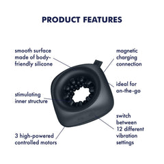 Masturbador Satisfyer Ring Stroker-Black 1