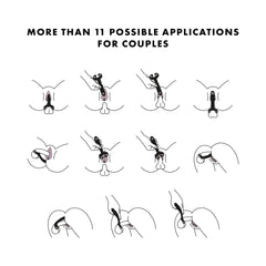 Multivibrador Satisfyer Endless Fun - Black - Cake Sex Shop 2 3