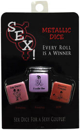 Dado Sex Metallic Dice