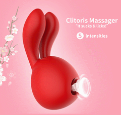 Succionador Red Sucking Bunny - Cake Sex Shop 2