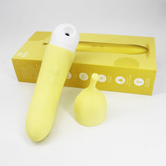 Vibrador Succionador Sucking Banana - Cake Sex Shop 2