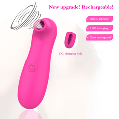 Succionador Sucking Vibrations - Pink