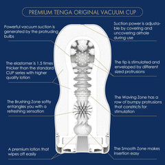 Masturbador Tenga Premium Original Vacuum Cup - Cake Sex Shop 2