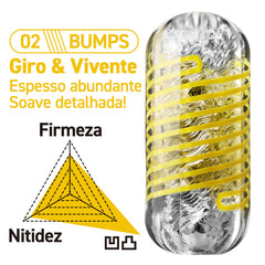 Masturbador Tenga Spinner DX Bumps