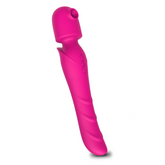 Vibrador Pink Sucking Wand - Cake Sex Shop