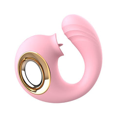 Vibrador Rose Pink Dual Stimulator - Cake Sex Shop