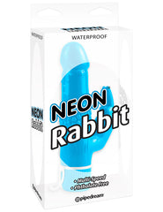 Vibrador Neon Luv Touch Rabbit Vibe – Blue - Cake Sex Shop