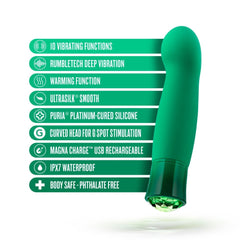 Vibrador Oh My Gem Enchanting Esmeralda 1