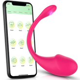 Vibrador Partner Pink Egg App - Cake Sex Shop