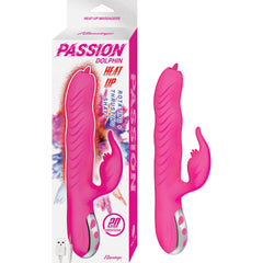 Vibrador Passion Dolphin Heat Up - Pink - Cake Sex Shop 2 3