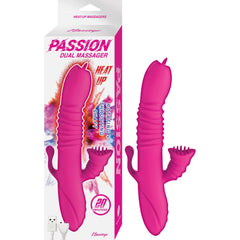 Vibrador Passion Dual Massager Heat Up - Cake Sex Shop 2