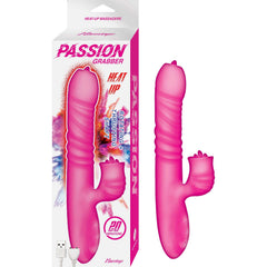 Vibrador Passion Grabber Heat Up - Pink - Cake Sex Shop 2 3