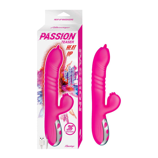 Vibrador Passion Teaser Heat Up - Pink - Cake Sex Shop