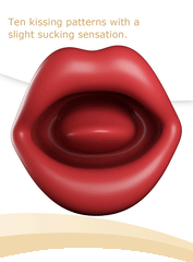 Vibrador Red Licking Lips - Cake Sex Shop 2 3