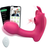 Vibrador Sucking Butterfly Plug App