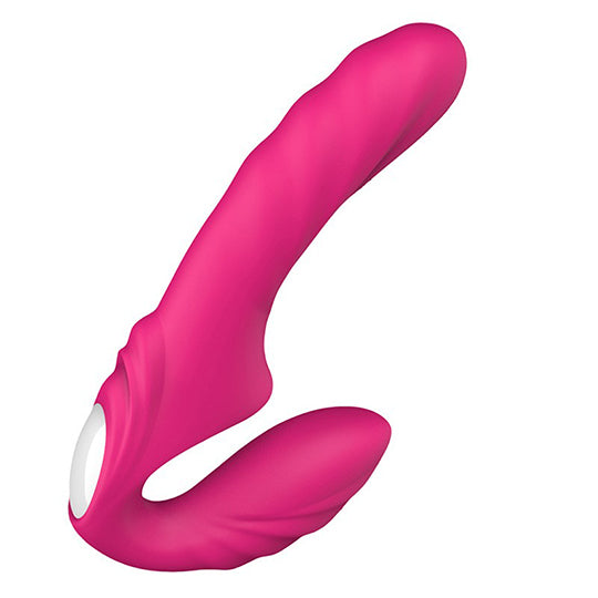 Vibrador Two As One - Hot Pink - Cake Sex Shop