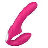 Vibrador Two As One - Hot Pink - Cake Sex Shop