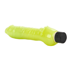 Vibrador Glow In The Dark Jelly Vibe - 18 cm