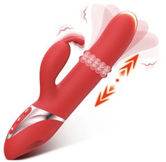 Vibrador Red Vibrating Bunny Pro - Cake Sex Shop 2 3
