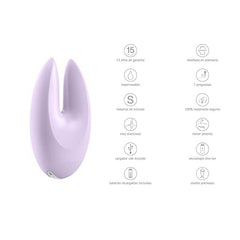 Estimulador Ovo S4 Recharge Lay On Rose - Cake Sex Shop 2 3