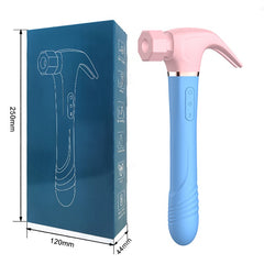 Vibrador Multiorgasmic Sex Hammer Gen II - Pink/Blue - Cake Sex Shop 2 3 4