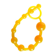 Perlas Yellow Anal Beads - Cake Sex Shop 2 3