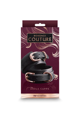 Tobilleras Bondage Couture Ankle Cuffs Black - Cake Sex Shop 2