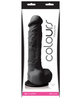 Dildo Colours Pleasures - 20 cm - Black - Cake Sex Shop