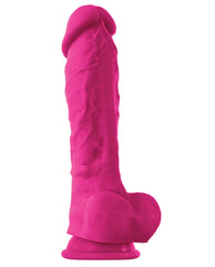 Dildo Colours Pleasures - 20 cm Dildo - Pink - Cake Sex Shop 2