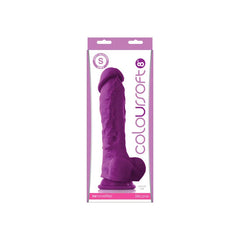 Dildo Colours Pleasures - 20 cm - Purple - Cake Sex Shop