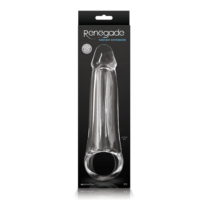 Extensión Renegade – Fantasy Extension – LG – Clear - Cake Sex Shop