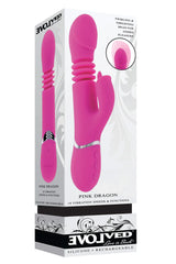 Vibrador Pink Dragon - Cake Sex Shop 2 3